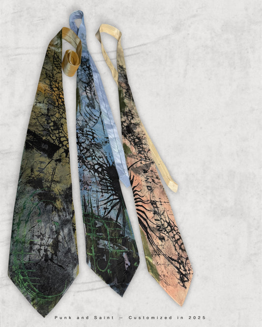 Our Pyre Pure Silk Ties