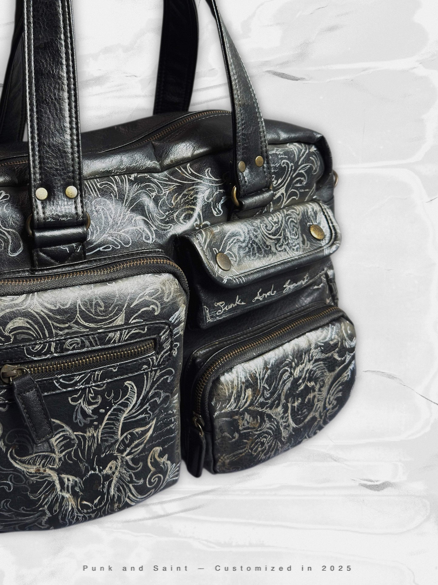 ØNYX[D05E] Leather Bag