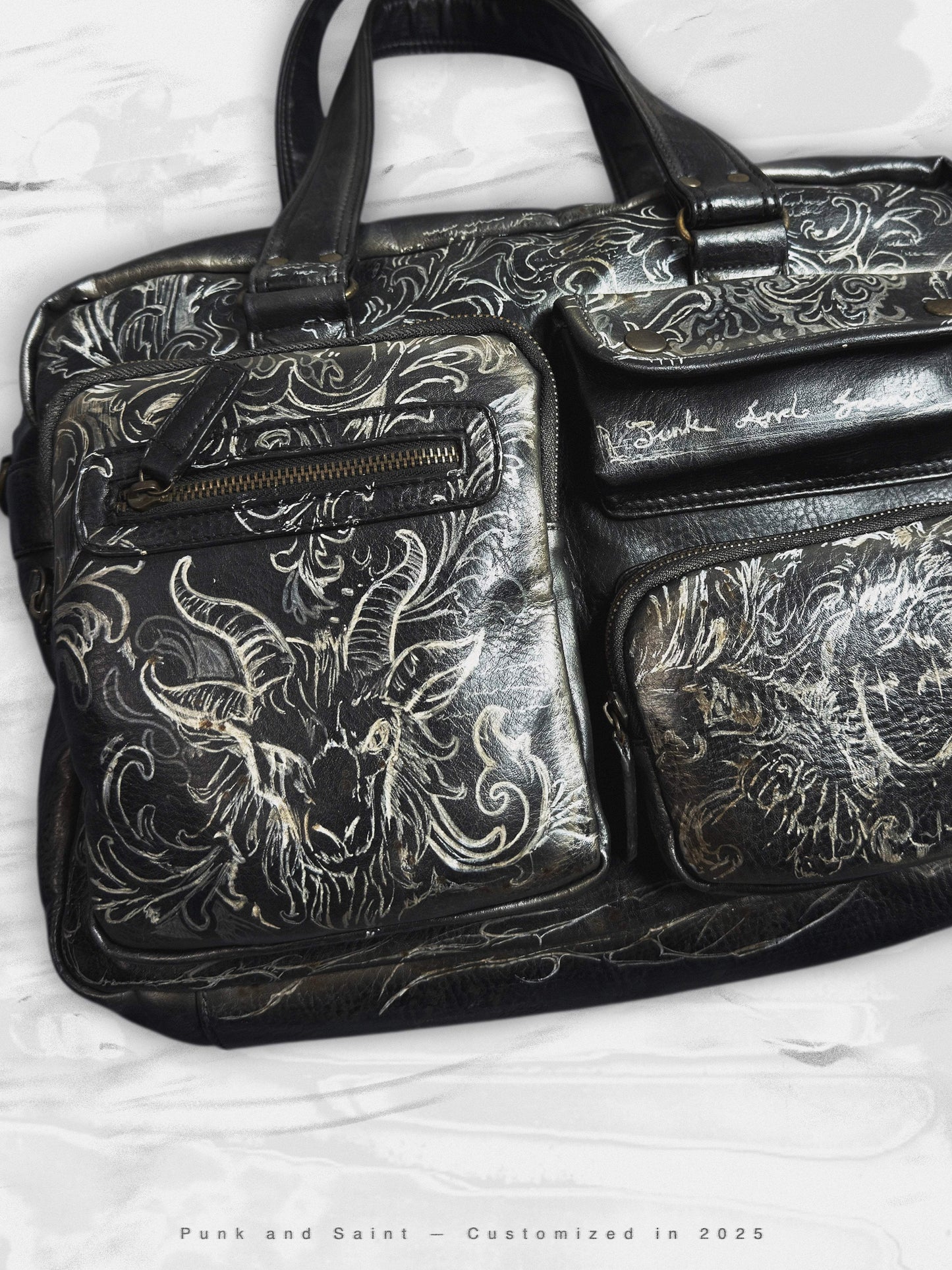 ØNYX[D05E] Leather Bag