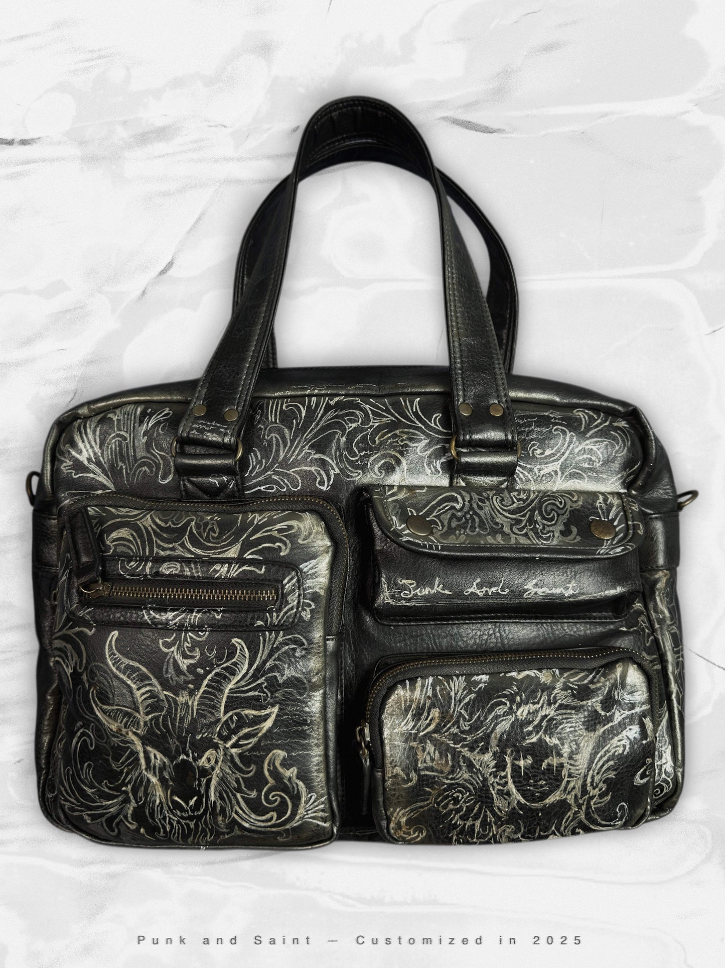 ØNYX[D05E] Leather Bag