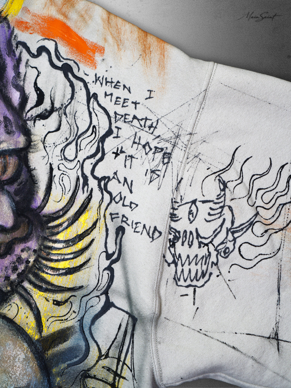 when i meet death i hope it is an old friend